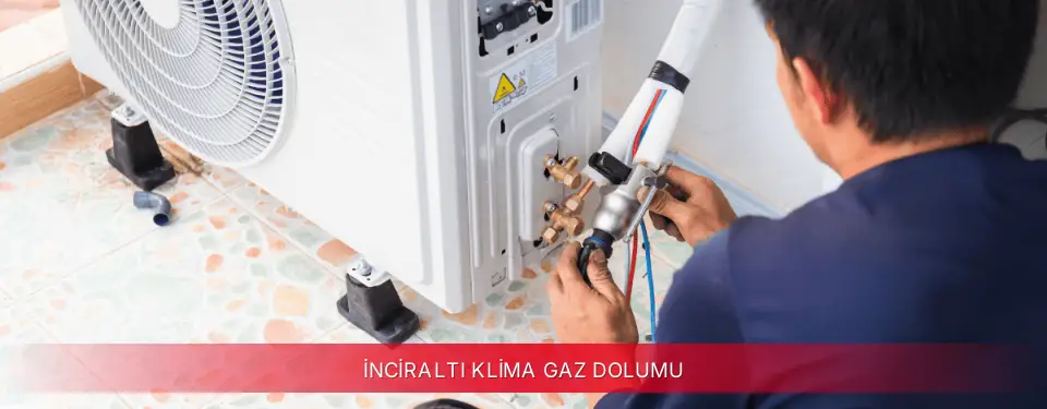 İnciraltı İlçemi Bosch Klima Gaz Dolumu